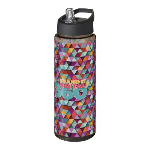 Bouteille H2O Vibe de sport avec paille - 850 ml
