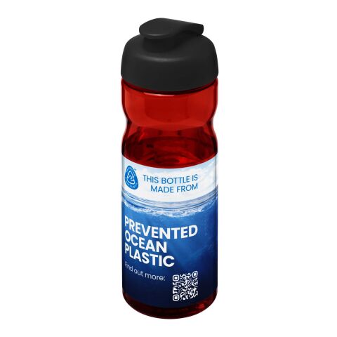 Bouteille H2O Eco de sport avec couvercle à clapet - 650 ml