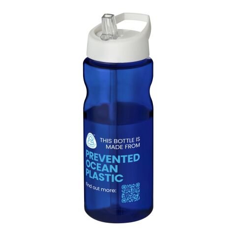 Bouteille H2O Eco de sport avec paille - 650 ml