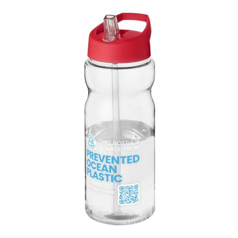 Bouteille H2O Eco de sport avec paille - 650 ml