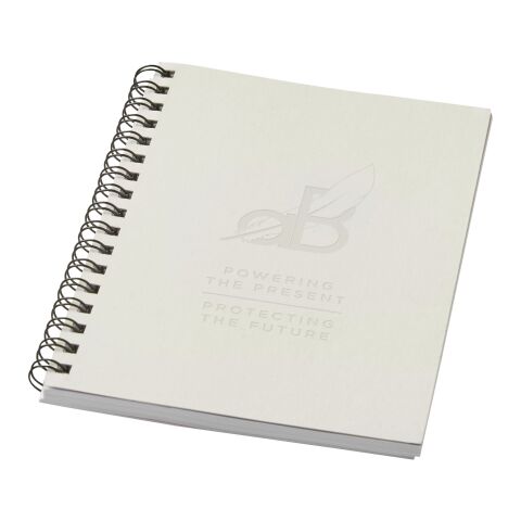 Carnet de notes à spirales Desk-Mate ® A6 coloré recyclé Ivoire | sans marquage | non disponible | non disponible