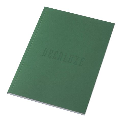 Carnet à couverture souple A5 Novella Austen avec 50 feuilles Vert | sans marquage | non disponible | non disponible