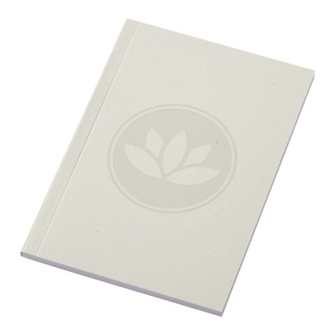 Cahier Novella Austen A6 recyclé à couverture souple de 50 feuilles Ivoire | sans marquage | non disponible | non disponible