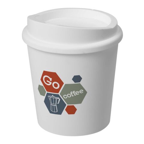 Gobelet Americano® Switch de 200 ml avec couvercle Blanc | Sérigraphie 1 couleur | autour | 212 mm x 40 mm