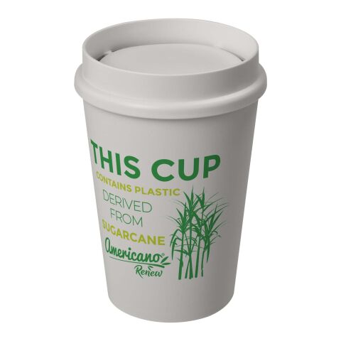 Gobelet Americano® Switch Renew de 300 ml avec couvercle 360° Ivoire | Sérigraphie 1 couleur | autour | 212 mm x 60 mm