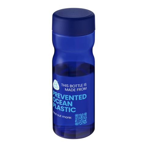 Bouteille H2O Eco Base colorée transparente avec couvercle vissé - 650 ml