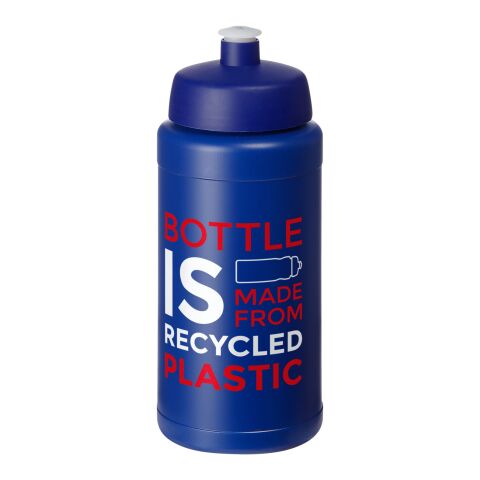 Bouteille Baseline de sport en plastique recyclé - 500 ml Bleu-Bleu | sans marquage | non disponible | non disponible