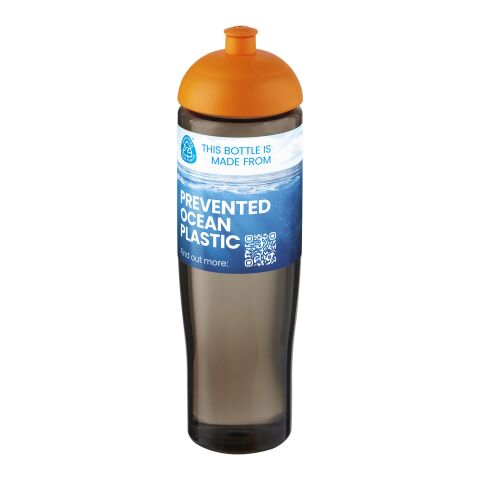 Bouteille de sport H2O Active® Eco Tempo de 700 ml avec couvercle dôme Orange-gris anthracite | sans marquage | non disponible | non disponible