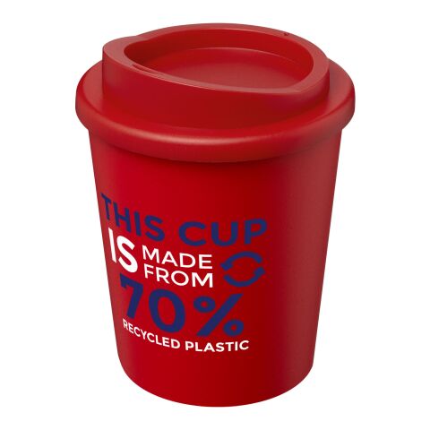 Gobelet recyclé Americano® Espresso Eco de 250 ml Rouge | sans marquage | non disponible | non disponible