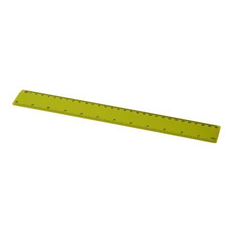Règle en plastique Renzo 30 cm Citron vert | sans marquage | non disponible | non disponible