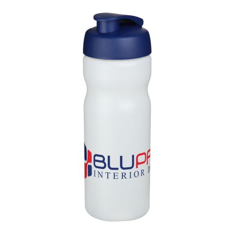Bouteille Baseline® Plus de sport avec couvercle à clapet - 650 ml Translucide-Bleu | sans marquage | non disponible | non disponible