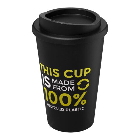 Gobelet isolant recyclé Americano® 350 ml Noir | sans marquage | non disponible | non disponible