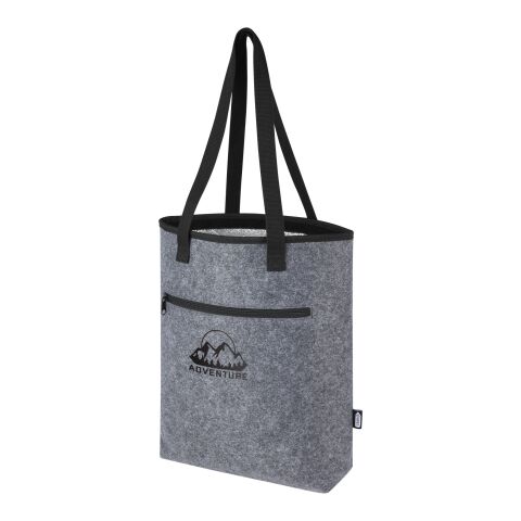 Sac shopping isotherme Felta GRS en feutrine recyclée de 12 L Standard | Gris acier | sans marquage | non disponible | non disponible | non disponible