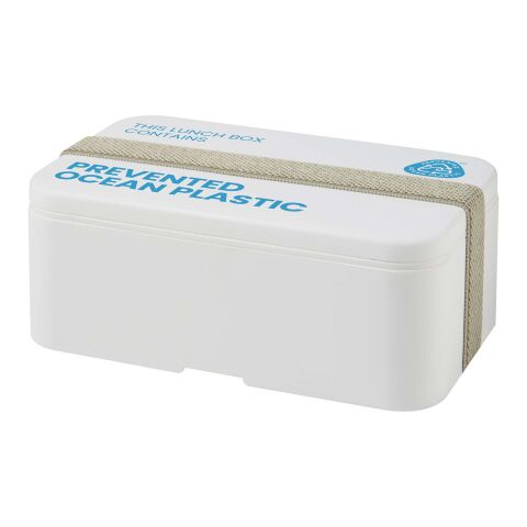Boîte à déjeuner MIYO&nbsp;POP de 700&nbsp;ml à compartiment unique blanc | sans marquage | non disponible | non disponible