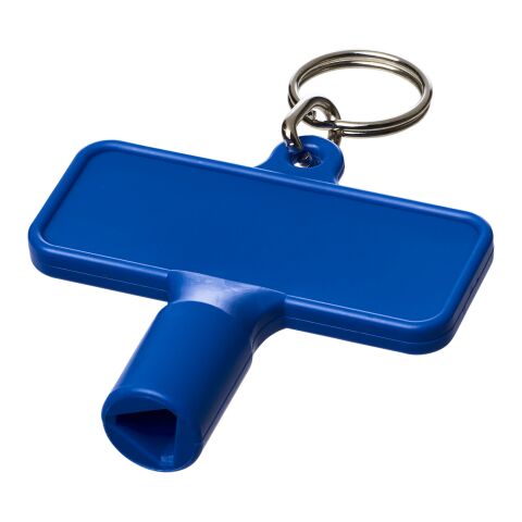 Porte-clés Maximilian pour clé utilitaire universelle rectangulaire Bleu | sans marquage | non disponible | non disponible
