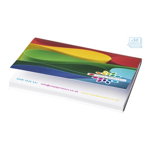 Post-its Sticky-Mate® avec couverture souple 105 x 75 Blanc | 25 pages | sans marquage | non disponible | non disponible