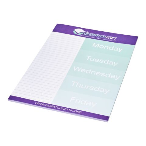 Bloc-notes Desk-Mate® A4 Blanc | 25 pages | sans marquage | non disponible | non disponible