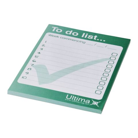 Bloc-notes Desk-Mate® A6 Blanc | 25 pages | sans marquage | non disponible | non disponible