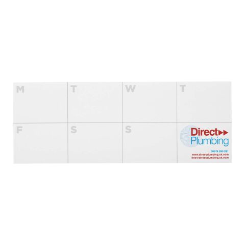 Notes autocollantes recyclées Sticky-Mate® avec agenda imprimé