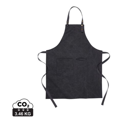 VINGA Tablier en toile recyclé GRS Tome noir | sans marquage | non disponible | non disponible | non disponible