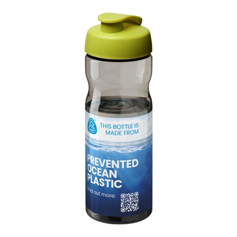 Bouteille de sport H2O Active® Eco Base de 650 ml avec couvercle à bec verseur Citron vert-gris anthracite | sans marquage | non disponible | non disponible