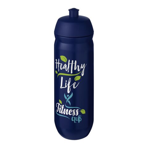 Bouteille de sport HydroFlex™ 750 ml bleu transparent | sans marquage | non disponible | non disponible