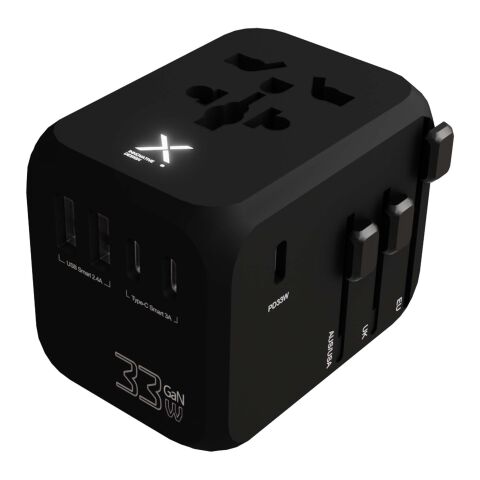 SCX.design T16 Universeller Reiseadapter noir