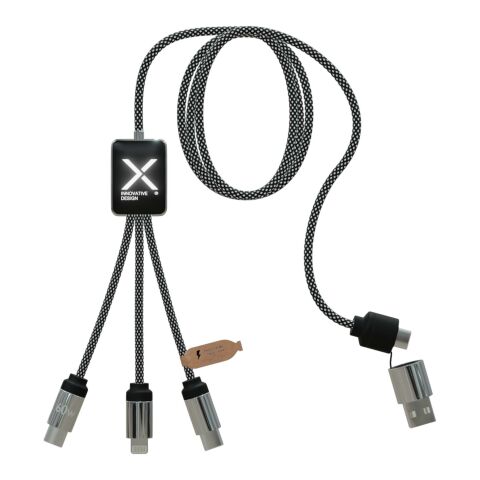 SCX.design C33 60W Typ C Ladekabel mit doppeltem Leuchtlogo Standard | Noir chiné | sans marquage | non disponible | non disponible