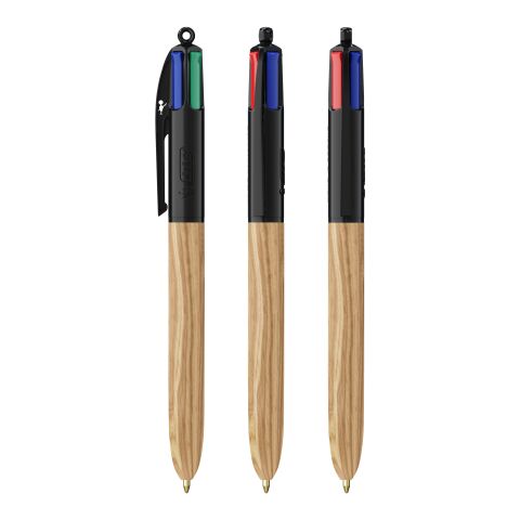 BIC® 4 Colours Wood Style