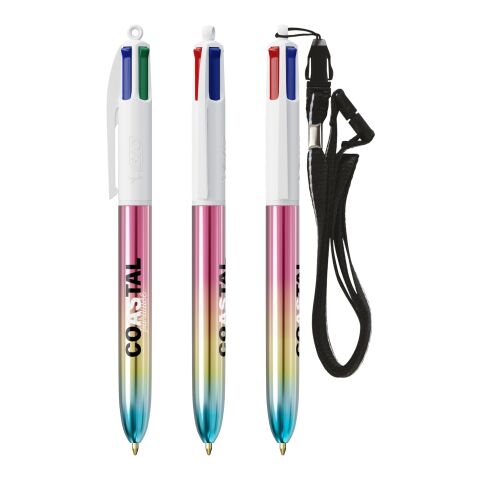 BIC® 4 Couleurs® Gradient + Lanyard