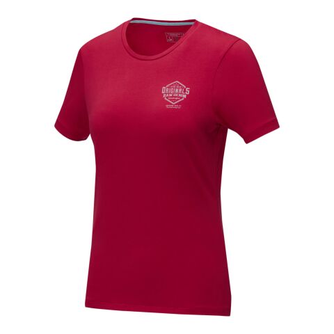 T-shirt bio GOTS manches courtes femme Balfour Standard | Rouge | L | sans marquage | non disponible | non disponible | non disponible
