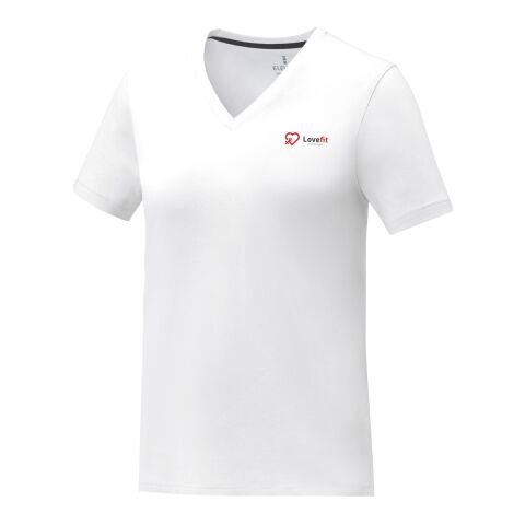 T-shirt Somoto manches courtes col V femme Standard | Blanc | S | sans marquage | non disponible | non disponible | non disponible
