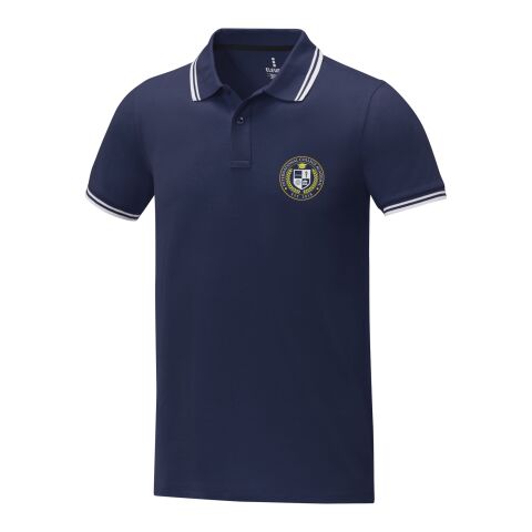 Polo tipping Amarago manches courtes homme Standard | Marine | XS | sans marquage | non disponible | non disponible | non disponible