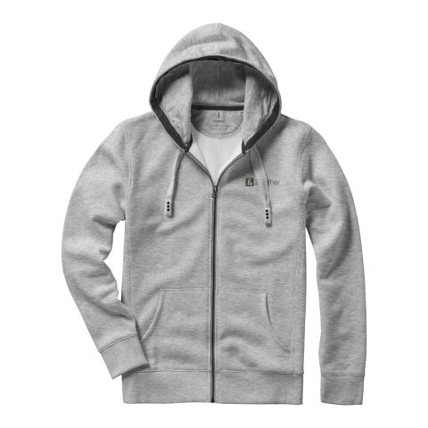 Sweater capuche full zip Arora Standard | Gris mélangé | XS | sans marquage | non disponible | non disponible | non disponible