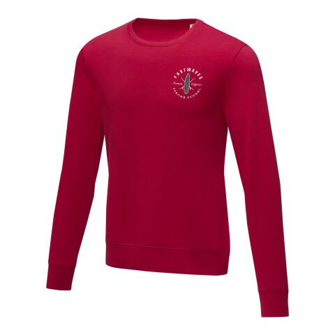 Sweatshirt à col ras du cou Zenon pour homme Standard | Rouge | 5XL | sans marquage | non disponible | non disponible | non disponible