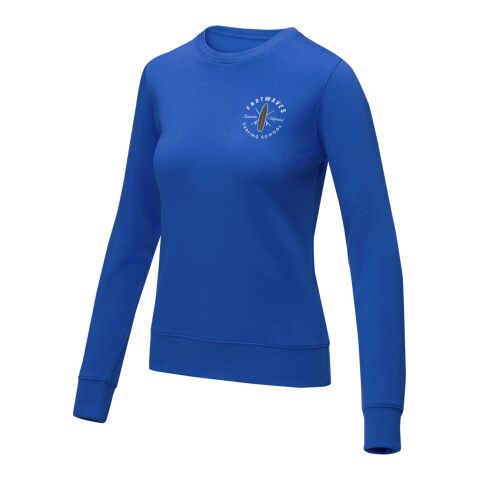 Sweatshirt à col ras du cou Zenon pour femme Standard | Bleu | 2XL | sans marquage | non disponible | non disponible | non disponible