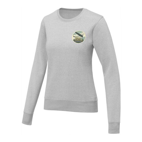 Sweatshirt à col ras du cou Zenon pour femme Standard | Gris | 2XL | sans marquage | non disponible | non disponible | non disponible