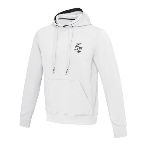 Sweat à capuche unisexe Laguna Standard | Blanc | XS | sans marquage | non disponible | non disponible | non disponible