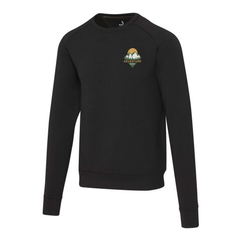 Pull à col ras-du-cou Yukon unisexe en tissu interlock pour le sport Standard | Noir | S | sans marquage | non disponible | non disponible | non disponible