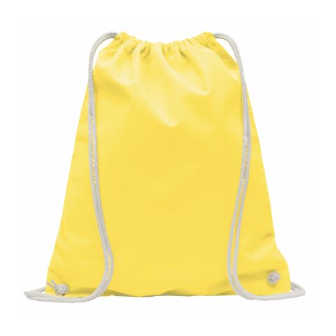 Sac à cordelette jaune | sans marquage | sans marquage