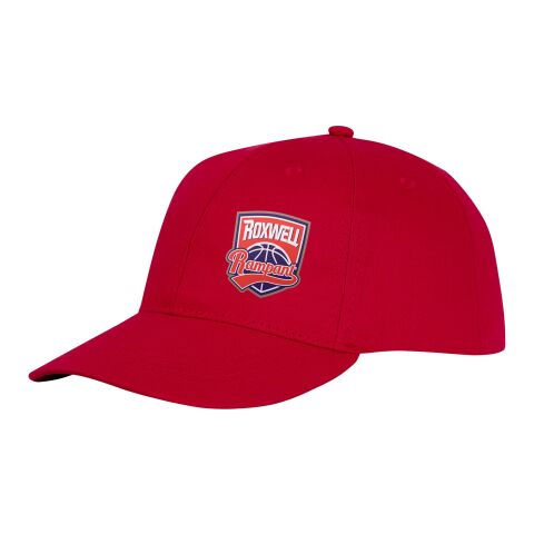 Casquette 6 panneaux Ares Standard | Rouge | sans marquage | non disponible | non disponible | non disponible