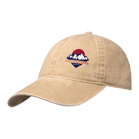 Casquette lavée à 6 panneaux Grafton Standard | Oatmeal | sans marquage | non disponible | non disponible