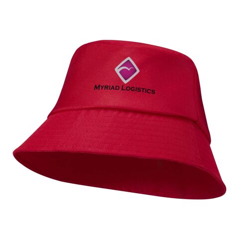 Chapeau de soleil en polyester Solaris de 130&nbsp;g/m2 Standard | Rouge | sans marquage | non disponible | non disponible | non disponible