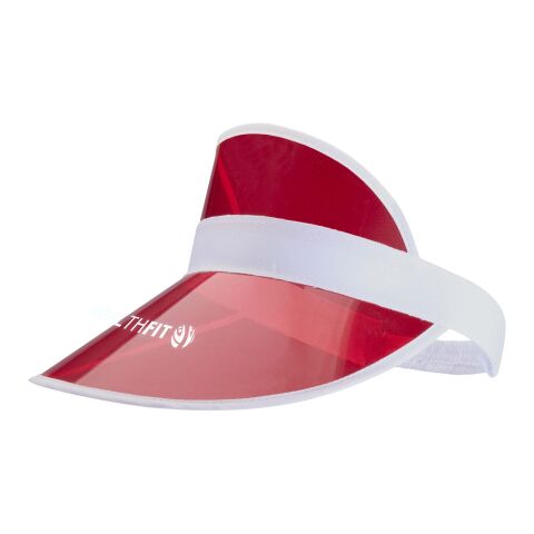 Casquette Bright avec visière transparente Rouge | sans marquage | non disponible | non disponible | non disponible
