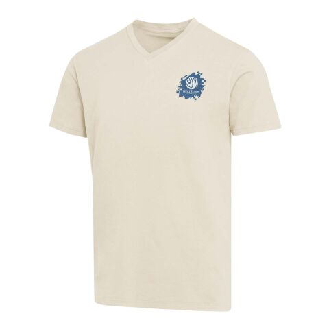 T-shirt unisexe en coton bio certifié OCS Balfour à manches courtes et col en V de 200 g/m²