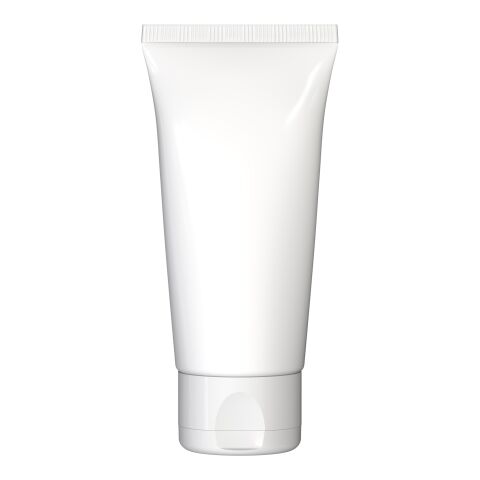 Tube de 50 ml - Gel de nettoyage des mains - FullbodyPrint blanc | Sur toute la surface du tube 