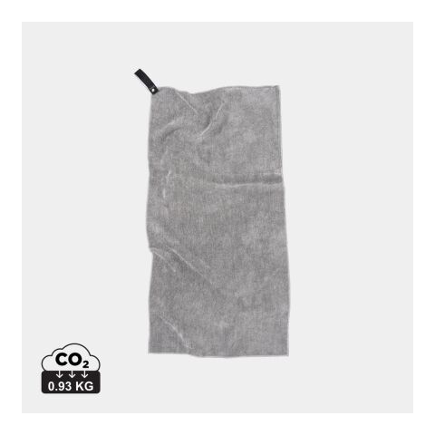 VINGA Serviette sèche active RPET 40x80 gris | sans marquage | non disponible | non disponible | non disponible