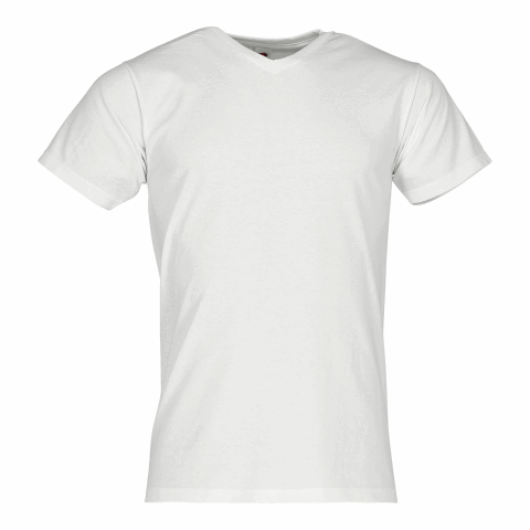 T-shirt Valueweight à col V blanc | M | non disponible | non disponible | non disponible
