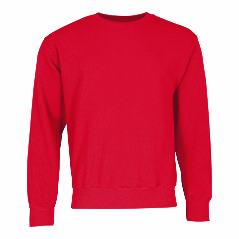 Sweat-shirt à manches montées rouge | L | non disponible | non disponible | non disponible