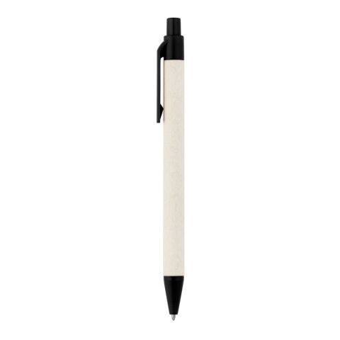 MILINK. Stylo à bille fabriqué à partir de briques de lait recyclées Noir | sans marquage